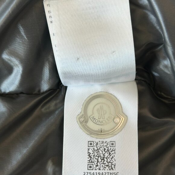 Moncler Black Tib Puffer Vest - Picture 7 of 8